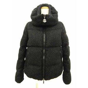 Moncler Moncler Ratel Ratel Down Jacket Double Zip Rame Wool Black Black 1 0215 Ladies [Đã qua sử dụng] [Vector đã qua sử dụng]: 152-901802070377
