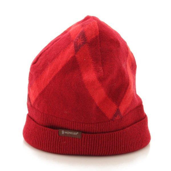 [Moncler] Moncler Wool Knit Cap Red [đã sử dụng] [Bảo lãnh chính hãng] 35662: 35662: wwwretrojp -Mail Đơn hàng Mua sắm Mua sắm Mua sắm