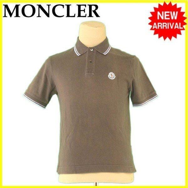 Moncler Moncler Polo Logo logo Wappen S Khaki Blue Men đã qua sử dụng: L2397: Thương hiệu kho -Mail Đơn hàng Mua sắm