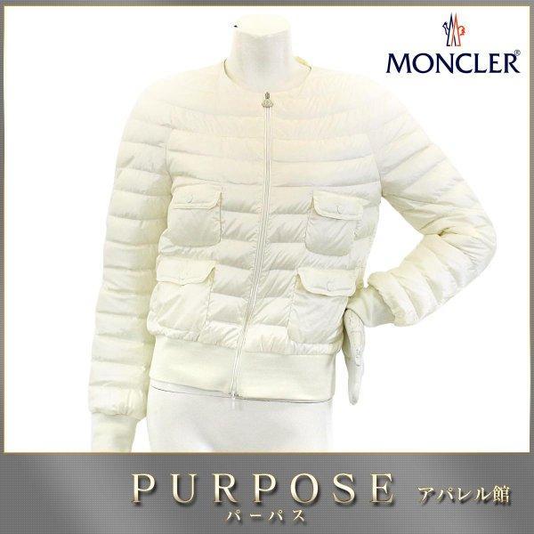 Moncler Moncler Down Áo khoác Lelia Pouch với túi trắng 1 Kích thước Ladies: 90048048: Mục đích cửa hàng Yahoo Purpass