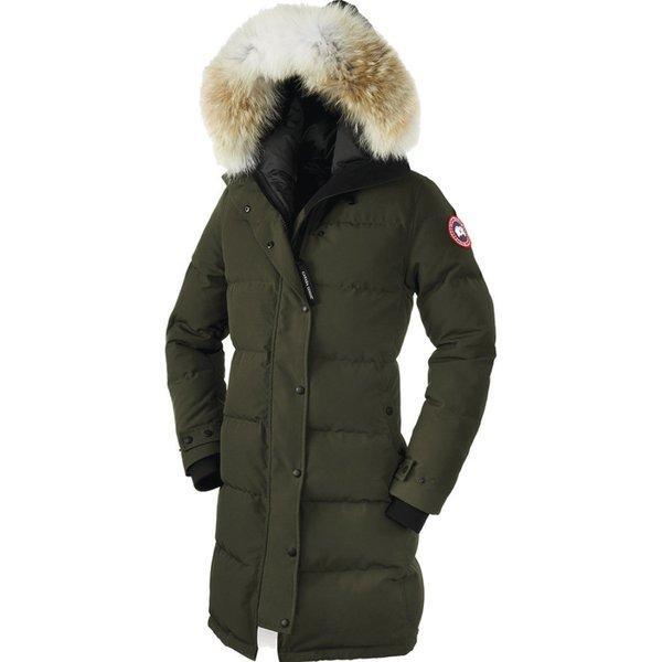 Canada Goose Canada Goose Ladies Outer Down Jacket Shelburne xuống Parka Military Green: OD2-cdg000u-Mig