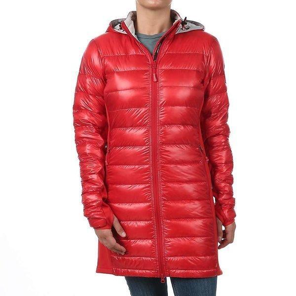 Canada Goose Parker / Áo mồ hôi bên ngoài Ladies Canada Goose Women's Hybridge Lite Coat Red: