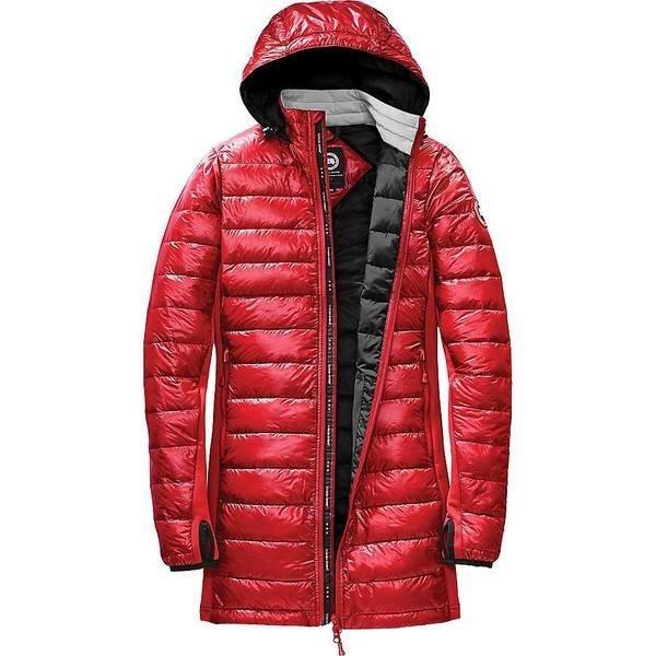 Canada Goose Parker / Đồ mồ hôi áo sơ mi bên ngoài Ladies Canada Goose Women's Hybridge Lite Coat Red / Black: 31-22K14Y8LPV-8ES9: ASTY-shop2-mail Đơn đặt hàng