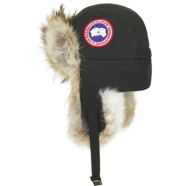 Canada Goose Hat Materies Phụ kiện Aviator Hat Black: 03-1MXY2ECGR5-0236: Nhập khẩu thời trang ở nước ngoài Mua sắm đơn hàng MAIL