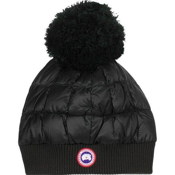 Canada Goose Hat Ladies Phụ kiện xuống Pom Toque -Women's Black: 03-2GMNM9PIYS -0236: Thời trang nhập khẩu ở nước ngoài -Mua sắm đặt hàng đơn đặt hàng