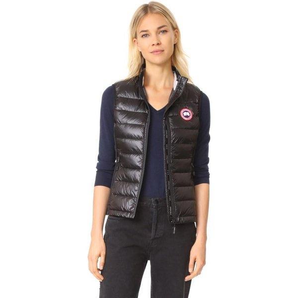 Canada Goose Ladies tốt nhất Gill Tops Hybridge Lite Vest Black: LB-CANAD30127-00A: Fermart Fermart 1