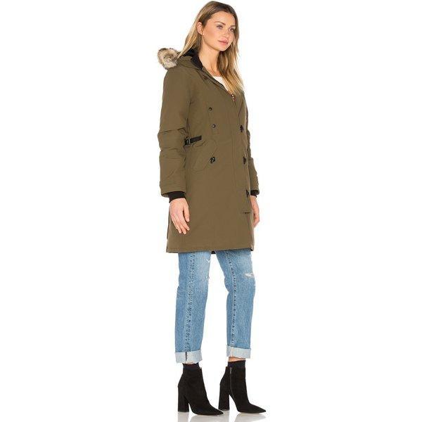 Canada Goose Ladies Court Outer Kensington parka Military Green: HB2-CANA-WO25: Fermat Fermart 3