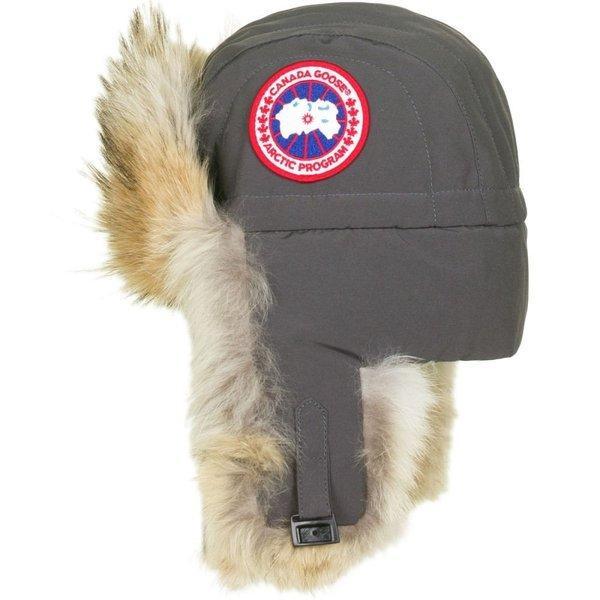 Canada Goose Ladies Hat Hat Aviator Hat Graphite: OD2-CDG005W-GRA: Fermart Fermart 3