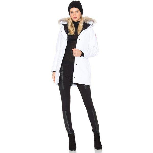 Canada Goose Ladies Court Outer Victoria parka White: HB2-CANA-WO73: Fermart Fermart 3