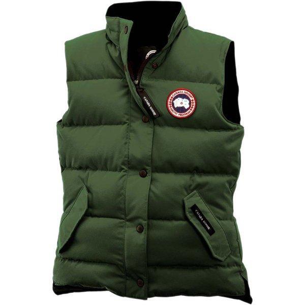 Canada Goose Ladies tốt nhất Gill Tops Freestyle Down Vest Military Green: OD2-cdg0061-Mign: Fermat Fermart 3
