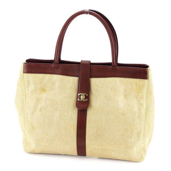 Túi chanel túi xách Coco Mark beige ladies nam đã sử dụng túi: T3301: kho thương hiệu Tokyo -Mail Đơn đặt hàng mua sắm