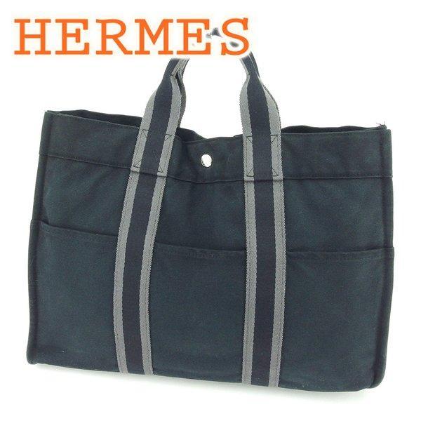 Hermes Hermes Bag Túi Tote Fooltuto MM Black Grey Grey Ladies Đàn ông Túi sử dụng Túi sử dụng: T6525: Thương hiệu Deco Tokyo -Mail Đơn đặt hàng Mua sắm