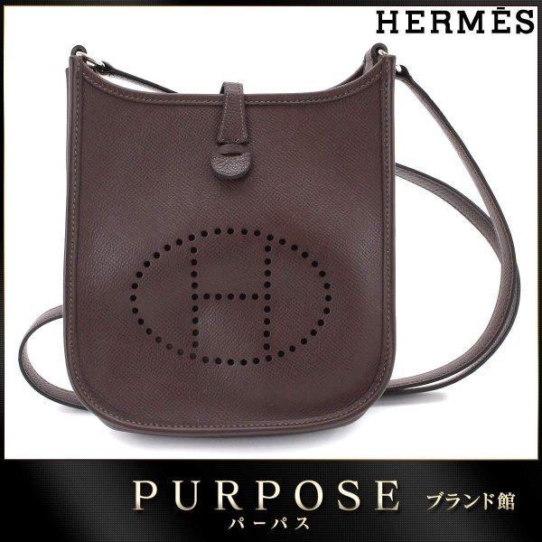 Hermes Hermes Ebrin TPM VO Epson Chocolat Shoulder Túi chéo Hanging: 90043094: Mục đích Purpass Yahoo Store -Mail Đơn đặt hàng Mua sắm Mua sắm Mua sắm