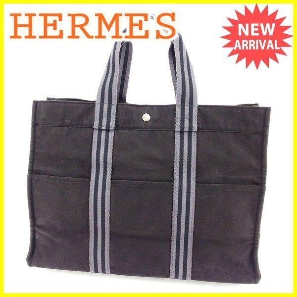 Hermes Hermes Bag Túi TOTE Fool Too GM Black Grey Ladies Đàn ông Dịch thuật sử dụng Túi sử dụng: T3476: Thương hiệu kho -Mail Đơn hàng Mua sắm