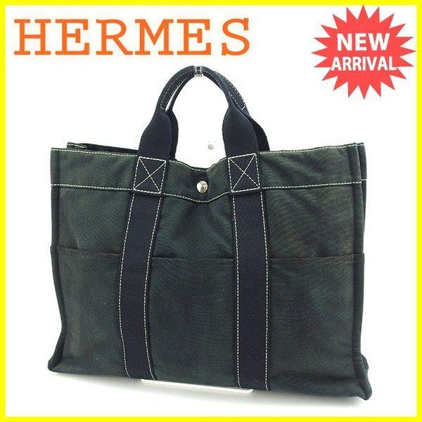 Hermes Hermes Túi TOTE Túi Sack Dowville Tote MM Đen nữ Đàn ông Đàn ông đã sử dụng Túi sử dụng: S461: Thương hiệu kho -Mail Đơn hàng Mua sắm