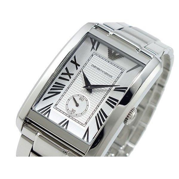 Đảm bảo chất lượng Emporio Armani Emporio Armani Watch AR1607 Thiết kế đa chức năng bạc