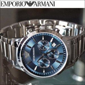 Emporio Armani/Emporio Armani Men Watch AR2448/Blue/Chronograph: AR2448: Xem và thương hiệu Quà tặng Seika -Mail Đơn đặt hàng Mua sắm Mua sắm
