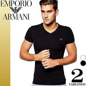 Emporio Armani t -Shirt nam ngắn tay V cổ trắng đen yên đen Biểu đồ phong cách Emporio Armani EA7: 203-011: MSS -Mail Đơn hàng Mua sắm Mua sắm