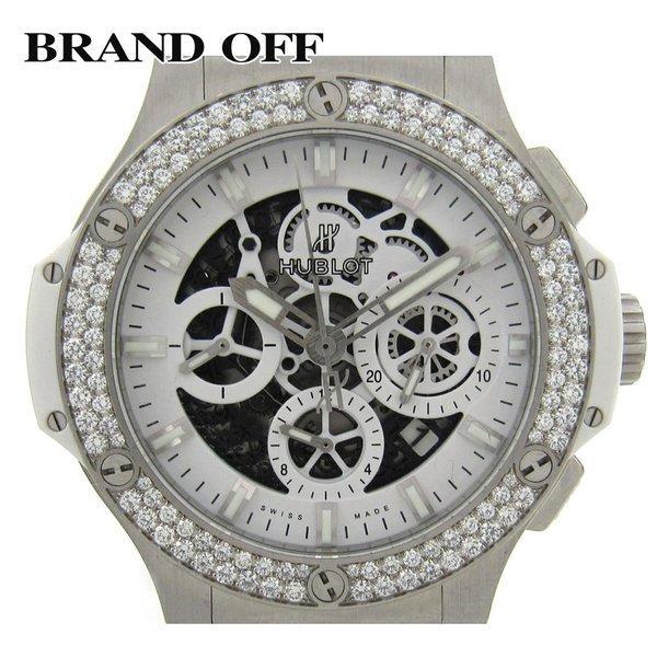 Ubro Big Bang ● Tín dụng đứng yên có giá trị còn lại 32.000 YEN MUA SẮM ● Aeroban Bezel Diamond Back Ski  Limited Watch White 311Se