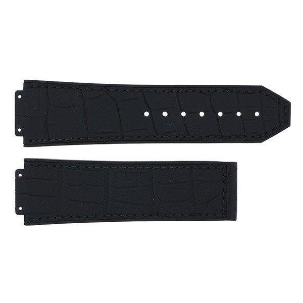 Belt thay thế Uburo Hublot Dây đeo chính hãng 44mm Black Gumer Glator Black Men Chalty Belt Mới: W160899: Gem Castle Yukisaki -Mail Đơn đặt hàng Mua sắm Mua sắm