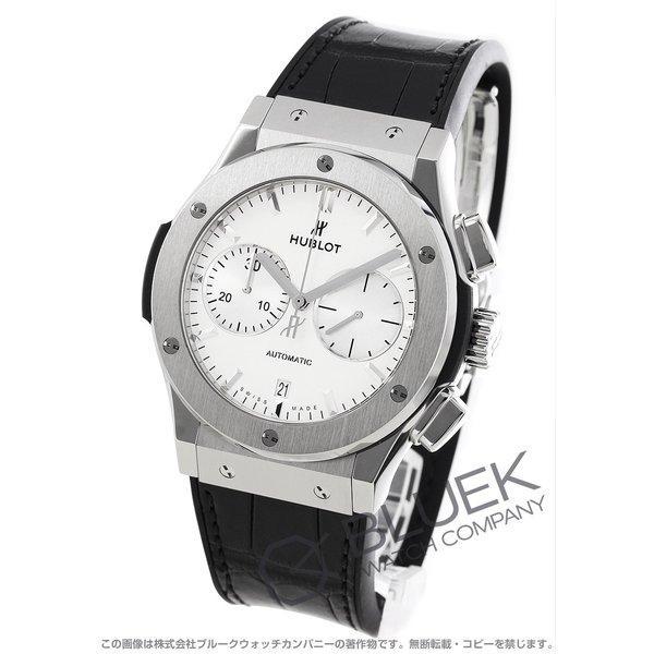 Uburo Classic Fusion Titanium Opin Linograph Alligator Leather Watch