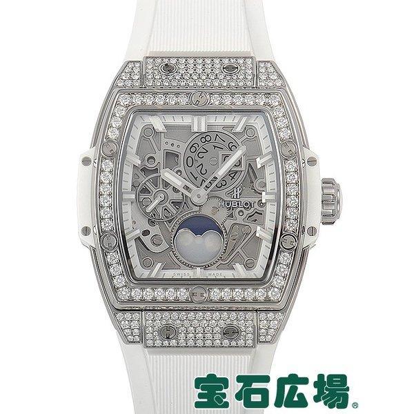 Ubro Spirit of Big Bang Moon Phase Titanium Diamond 647Ne2070RW1604 MỚI Đàn ông Đồng hồ