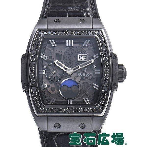 Uburo Spirit of Big Bang Moon Giai đoạn All Black Diamond 647CI1110LR1200 MỚI Đàn ông Đồng hồ