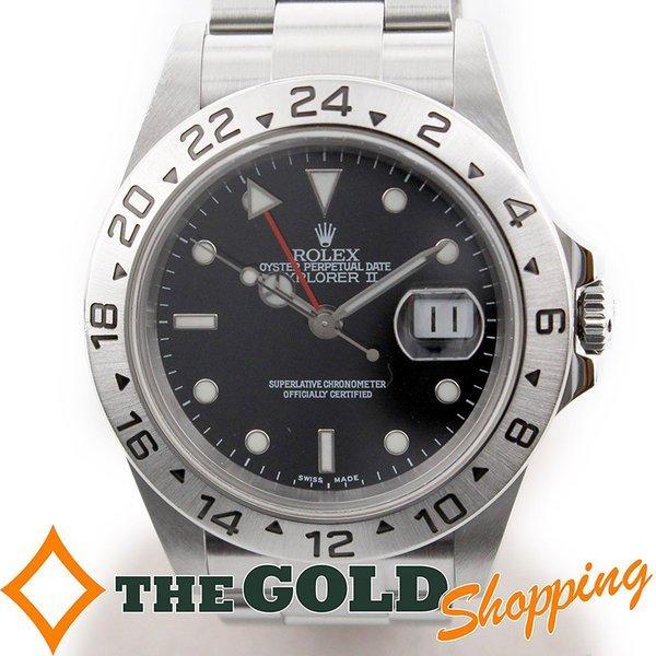 Rolex Explorer II 16570 F Back Black Dial Watch Xem nam giới Rolex: SNT -02026: Cửa hàng Yahoo mua sắm bằng vàng -Mail Mua sắm Đơn đặt hàng