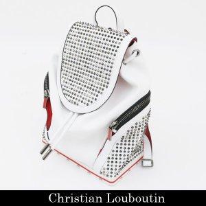 Backpack Backpack Christian Louboutin Sack White 1185202 explorafunk Ba lô: 1185202: Taiseido -Mail Đơn đặt hàng Mua sắm