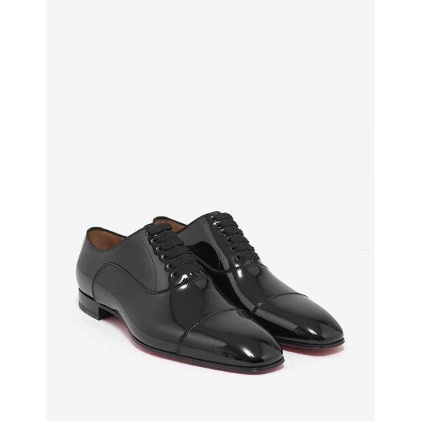 Christian lobutin Christian Louboutin Giày da / giày kinh doanh / giày Greggo bằng sáng chế bằng sáng chế Da Oxford Giày màu đen: CB2 -FF0BC145B1: Giày Fermat Fermart -Mail Giày đặt hàng