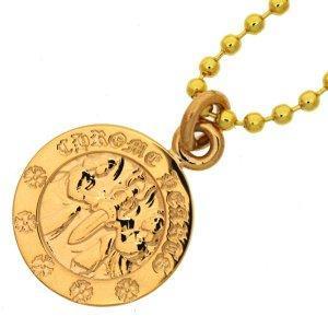 Chrome Hearts (Chrome Hearts) Medal Huy chương Thiên thần 22K Gold [With Chain] Vòng cổ: CHP50: Luxzet Lagget -Mail Đơn hàng Mua sắm