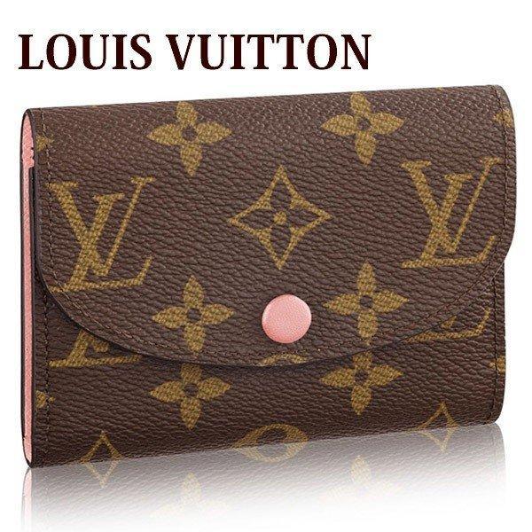 Louis Vuitton New Louis Vuitton Case Thương hiệu dễ sử dụng COMPACT nhỏ Zipper Leather Coin Purse Wallet
