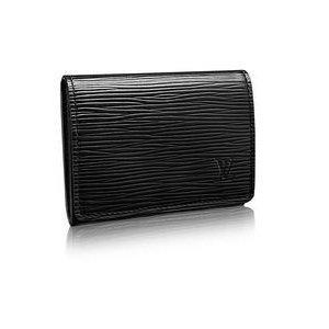 Louis Vuitton New Anverop Cult Du Ghé thăm EPI M62292 Black Louis Vuitton Case Card nữ Card Business Card Book