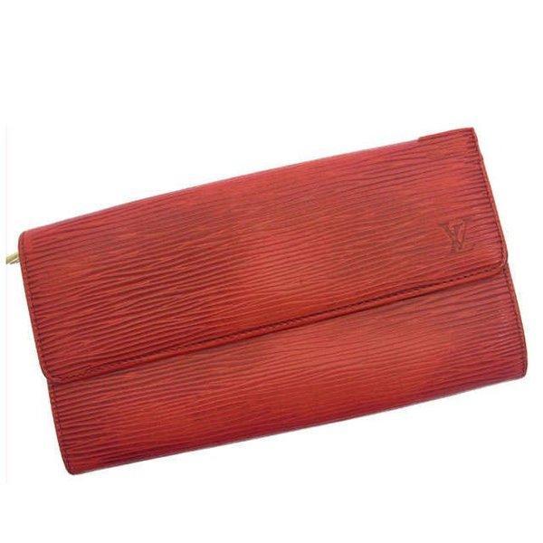 Louis Vuitton Louis Vuitton ví dài Epi Louge (Đỏ) Phụ nữ được sử dụng: R822: Thương hiệu Deco Tokyo -Mail Đơn hàng Mua sắm
