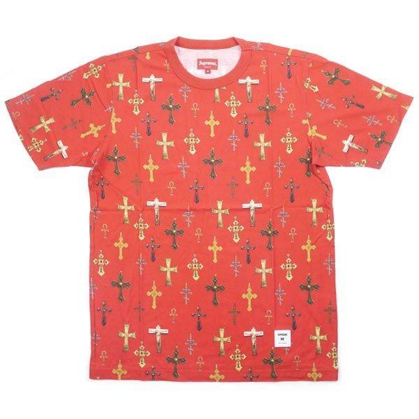 Tối cao tối cao 13SS tee tee t -shirt kích thước màu đỏ [M] [Các mặt hàng mới và không sử dụng]: 10190495: Mua và bán quần áo có thương hiệu ở lại