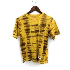 Supreme tối cao T -Shirt Cut -and -Sew Short Sleeve Tie Dye Shirt Total Tie -Dai Total Mẫu S màu vàng 13SS /YM nam [Đã qua sử dụng] [Vector Quần áo cũ]: 081-301803160169
