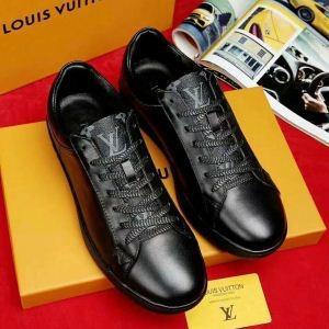 Bold SLIT  Louis Vuitton Louis giày nam buộc dây Monogram Canvas,