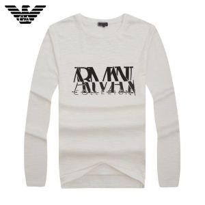 Armani mới đến mới nhất mới nhất nam t -shirt silhouette tiêu chuẩn dài t -shirt owl mani quần áo
