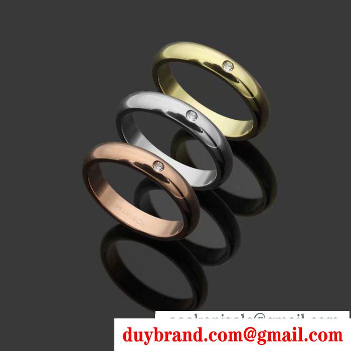 3色可選 ティファニー 高品質な新品 tiffany&coリング/指輪 高級感を演出する