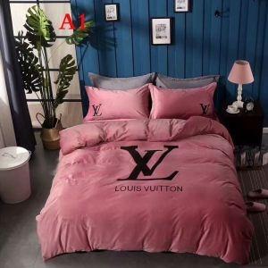 Bộ ga giường Louis Vuitton  Bán phổ biến Giá trị lớn ValiTton Thiết kế sang trọng Thiết kế Futon