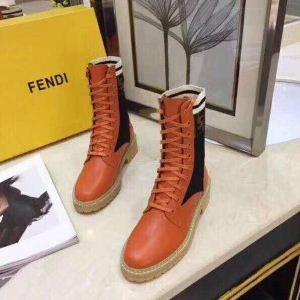 Điểm sành điệu Sê -ri phổ biến cao Fendi Fendi Short Boots_fendi Fendi_ Thương hiệu giá rẻ 