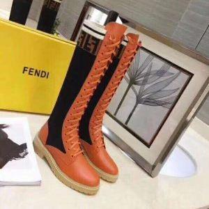 Vật phẩm tiêu chuẩn phổ biến và thanh lịch Fendi Fendi Long Boots _ fendi fendi_ Thương hiệu giá rẻ (lớn nhất )