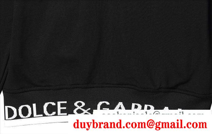 軽快に着こなせる ドルチェ＆ガッバーナ 冬季新作品 Dolce&Gabbana パーカー 数量限定特別価格