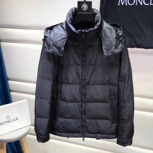 Đảm bảo chất lượng tiêu chuẩn phổ biến xuống áo khoác nam Men Moncler siêu rẻ Mencler Black Yero