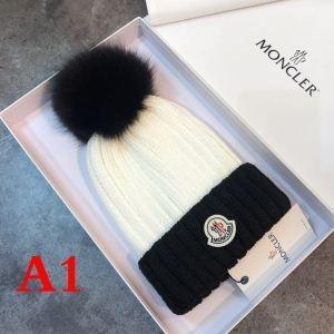 Moncler Moncler Thiết kế mũ Knit/KNIT CAP THỰC TIỄN 3 Màu 3 Màu sang trọng