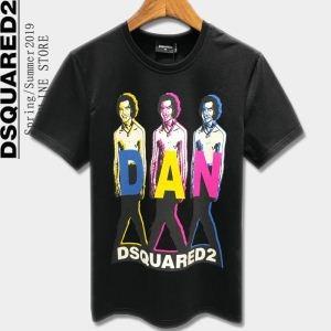 Được đề xuất cho lựa chọn 2 màu mạnh nhất của COSPA Desquad DSquared2 Spring/Summer Trend Preancept T -shirt/T -shirt_diukairard dsquared2_ Thương hiệu giá rẻ (lớp lớn nhất của )