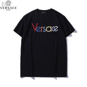Versace logo cổ điển đẹp T -Shirt 41799184Versace Versace di chuyển dễ dàng để di chuyển tất cả các mùa