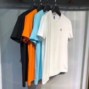 Thâm hụt siêu đặc biệt Giá cả thư tương ứng thoải mái mùa hè 4 màu 4 màu Tops T -Shirt Moncler Moncler quần áo bền bỉ