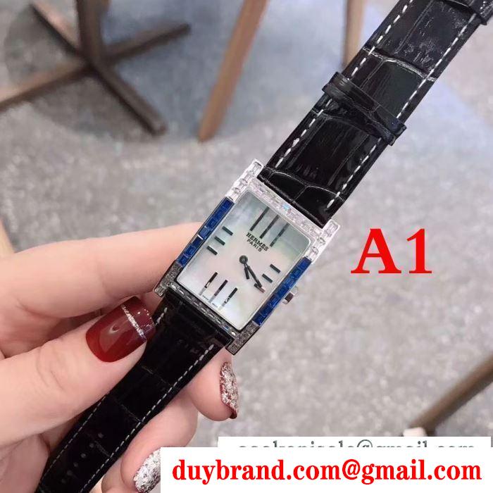 エルメス 腕時計 偽物HERMES品質保証安い良い大きさ軽さ腕時計レディースmàu sắc豊富洗練されたウォッチきれいめ