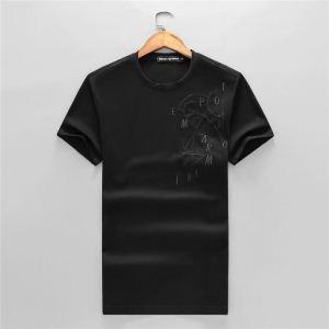 Quần áo Armani Armani ngạc nhiên khi sản xuất thời trang Cordestyle nổi tiếng nổi tiếng Xem tay áo ngắn T -Shirt mùa hè mát mẻ Đàn đen, Trắng